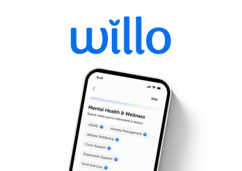 Willo App Tile and screen