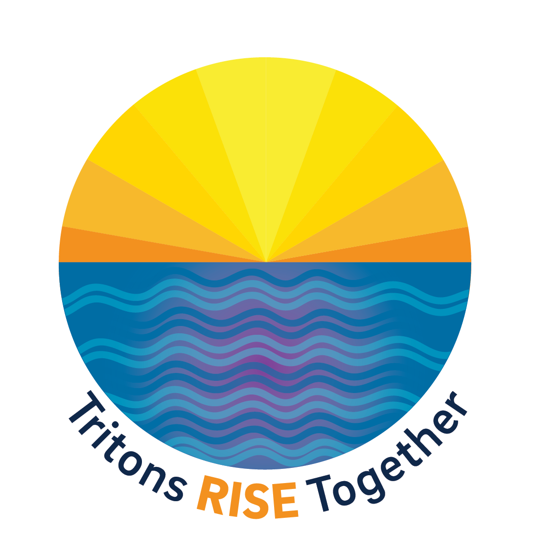 Tritons Rise Together Logo